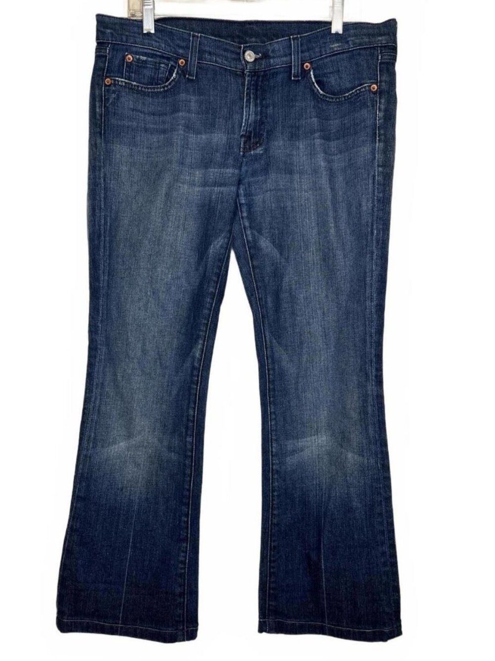 7 Seven For All Mankind 31 Bootcut Dark Wash Jeans